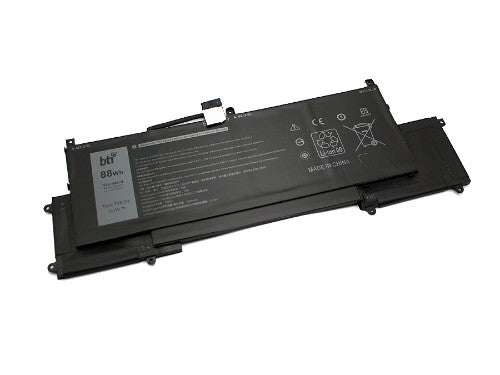BTI 88Wh 6 cell 89GNG compatible battery for DELL LATITUDE 9510 2-IN-1 LATITUDE 9510