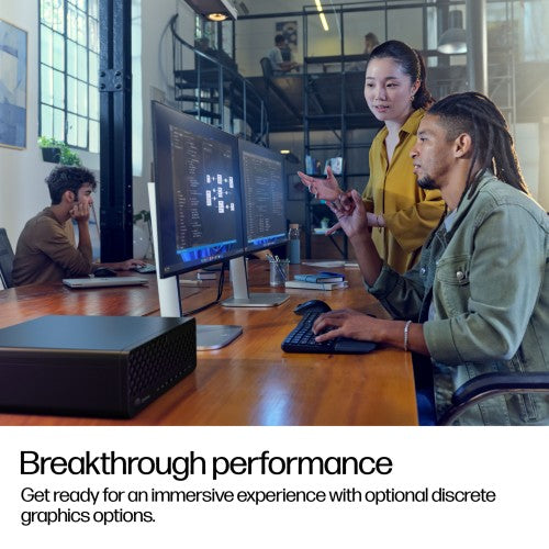 HP EliteDesk 8 G1i AI Intel Core Ultra 5 235 16 GB DDR5-SDRAM 512 GB SSD Windows 11 Pro SFF PC AI PC Black