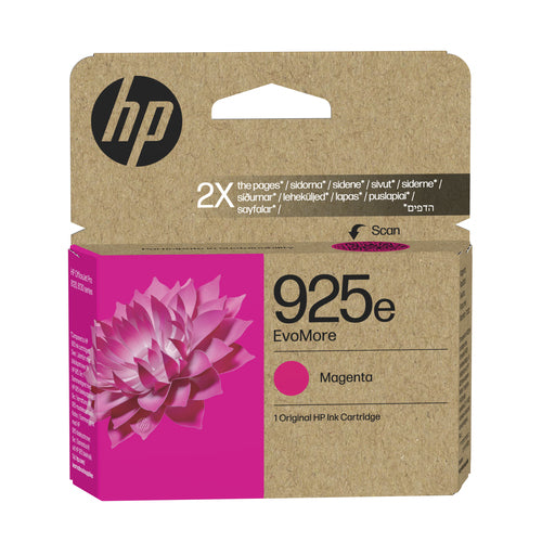 HP 4K0W1PE/925E Ink cartridge magenta EvoMore, 800 pages ISO/IEC 19752 for HP OJ Pro 8120/e