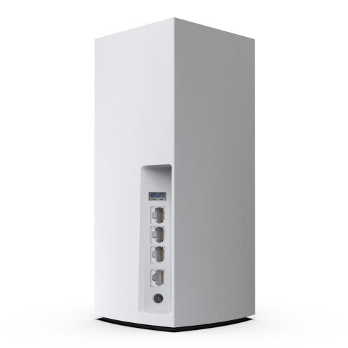 Linksys Velop Whole Home Intelligent Mesh WiFi 6 (AX4200) System, Tri-Band, 2-pack wireless router Gigabit Ethernet Tri-band (2.4 GHz / 5 GHz / 5 GHz) White