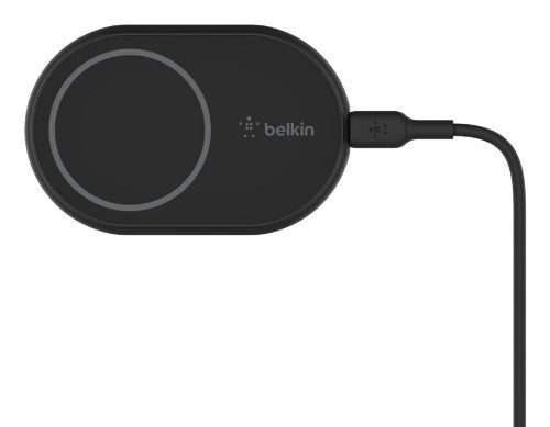 Belkin WIC004BTBK mobile device charger Smartphone Black USB Wireless charging Auto