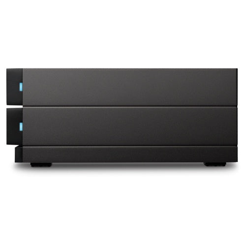 LaCie 2Big Raid USB-C 60TB disk array Desktop Black