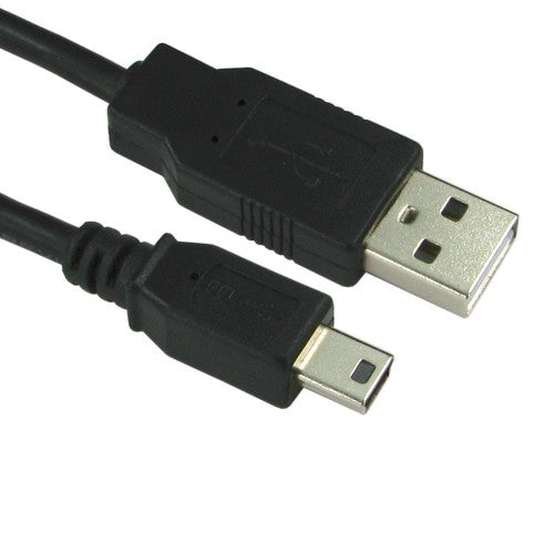 Cables Direct CDL-062-0.5 USB cable USB 2.0 0.5 m USB A Mini-USB B Black