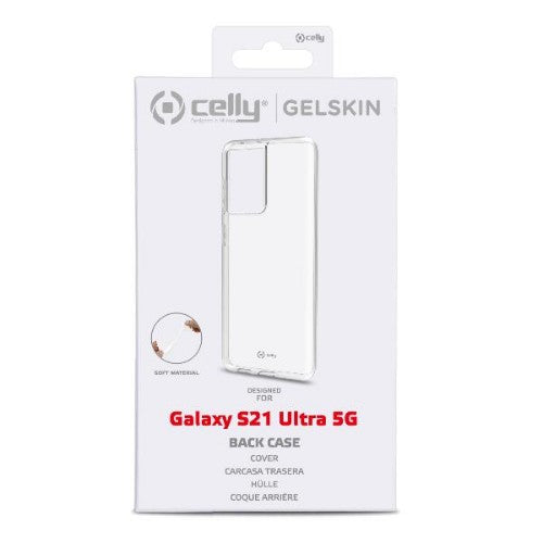Celly GELSKIN994 mobile phone case 17.3 cm (6.8") Cover Transparent
