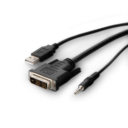Belkin F1DN1CCBL-DH10t KVM cable Black 3 m