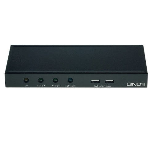 Lindy 200m CAT5 KVM Extender, Dual VGA, USB & Audio
