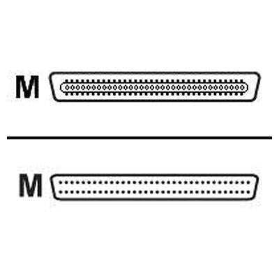 HPE 2.5m VHDTS68/HDTS68 M/M Multi SCSI Cable networking cable