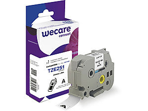 Armor K80015W4 label-making tape Black on white TZe