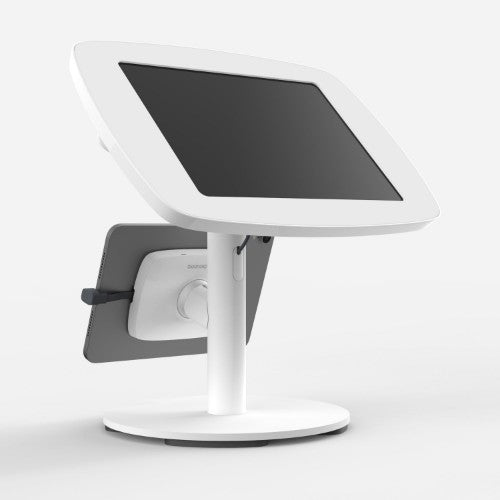 Bouncepad Original Twin + Counter Base | Apple iPad Pro 2nd Gen 10.5 (2017) / iPad Air 3rd Gen (2019) | White | Covered Front Camera and Home Button