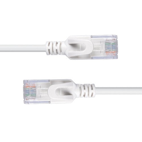 Lindy 1m Cat.6A U/UTP Ultra Slim Network Cable, Grey