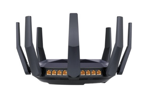 ASUS RT-AX89X AX6000 AiMesh wireless router Ethernet Dual-band (2.4 GHz / 5 GHz) Black