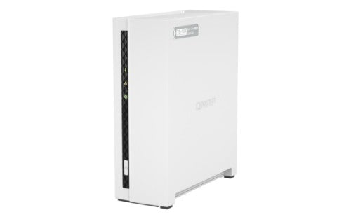QNAP TS-133 NAS/storage server Tower Cortex-A55 2 GB DDR4 0 TB QNAP Turbo System White