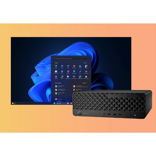 HP ProDesk 4 SFF G1i Desktop AI PC Intel Core Ultra 5 235 24 GB DDR5-SDRAM 512 GB SSD Windows 11 Pro