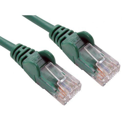 Cables Direct 5m Economy 10/100 Networking Cable - Green