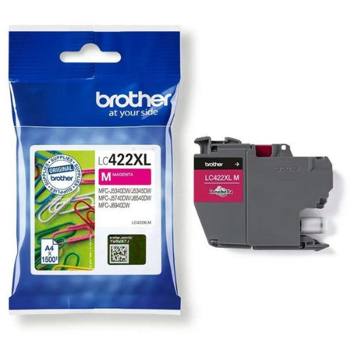 Brother LC-422XLM Ink cartridge magenta high-capacity, 1.5K pages for Brother MFC-J 5340