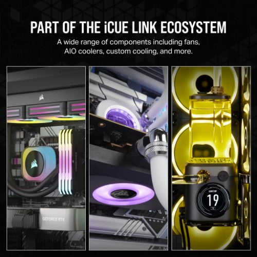 Corsair iCUE LINK RX140 RGB Computer case Fan 14 cm White 2 pc(s)