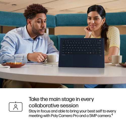 HP EliteBook X Flip G1i Next Gen AI PC Copilot+ PC Intel Core Ultra 7 258V Hybrid (2-in-1) 35.6 cm (14") Touchscreen WUXGA 32 GB LPDDR5x-SDRAM 1 TB SSD Wi-Fi 7 (802.11be) Windows 11 Pro Blue