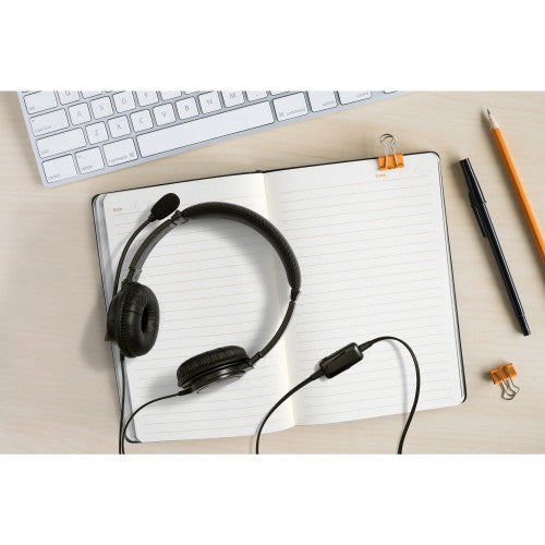 Kensington Classic 3.5mm Headset with Mic and Volume Control