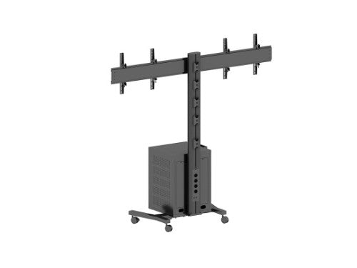 Multibrackets M Public Display Stand 180 Dual MediaBox4 Black