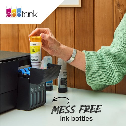 Epson C13T00S14A/103 Ink bottle black, 4.5K pages 70ml for Epson L 1110