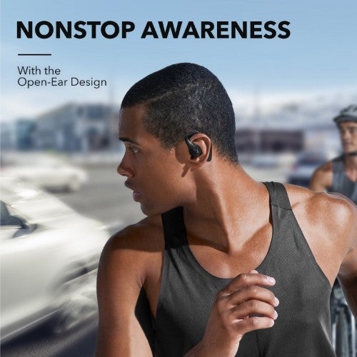 Soundcore AeroFit Pro Headset Wireless Ear-hook Calls/Music/Sport/Everyday Bluetooth Black