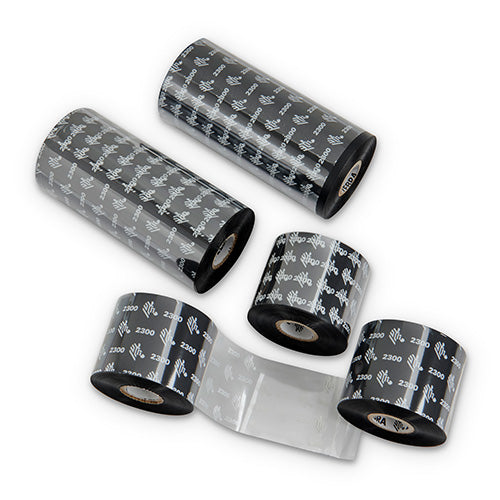 Zebra 3200 Premium Wax-Resin thermal ribbon 450 m Black