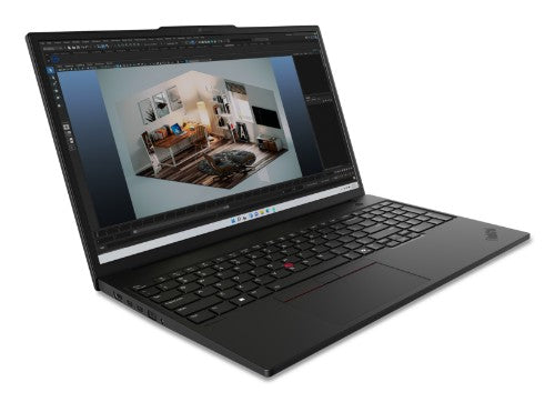 Lenovo ThinkPad P16s Gen 3 (Intel) Intel Core Ultra 7 155H Mobile workstation 40.6 cm (16") WUXGA 32 GB DDR5-SDRAM 1 TB SSD NVIDIA RTX 500 Ada Wi-Fi 6E (802.11ax) Windows 11 Pro English Black