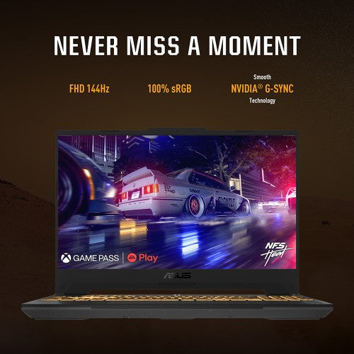 ASUS TUF Gaming A15 FA506NCR-HN015W AMD Ryzen™ 7 7435HS Laptop 39.6 cm (15.6") Full HD 16 GB DDR5-SDRAM 1 TB SSD NVIDIA GeForce RTX 3050 Wi-Fi 6 (802.11ax) Windows 11 Home Black