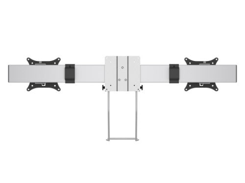 Multibrackets M VESA 75 100 Duo Crossbar with handle Silver
