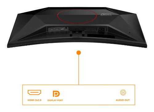 AOC G4 C27G42E computer monitor 68.6 cm (27") 1920 x 1080 pixels Full HD LED Black, Red