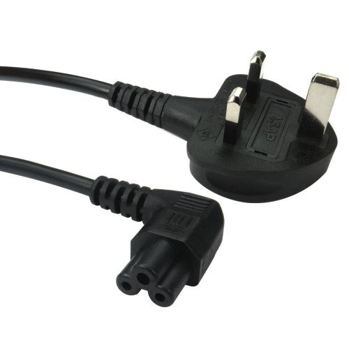 Cables Direct Type G/C5 1.8m Black Power plug type G C5 coupler