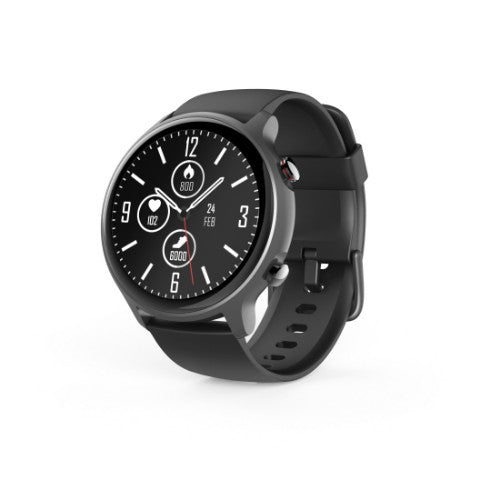 Hama Fit Watch 6910 3.25 cm (1.28") LCD 46 mm Digital Touchscreen Grey GPS (satellite)