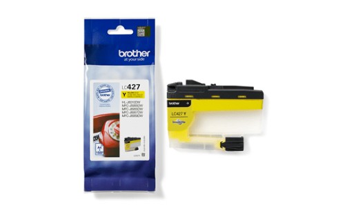 Brother LC-427Y Ink cartridge yellow, 1.5K pages ISO/IEC 24711 for Brother MFC-J 5955