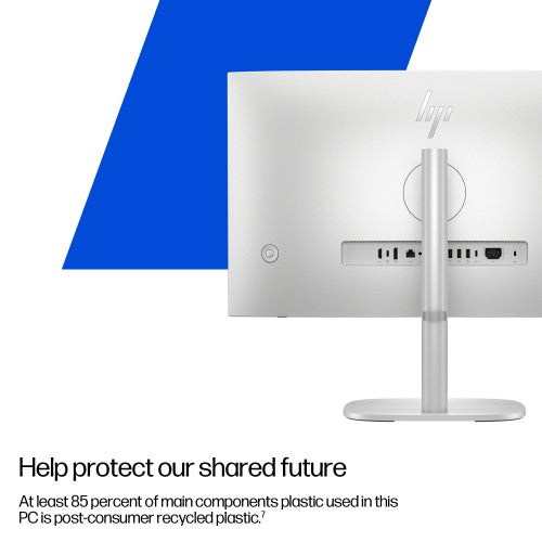 HP EliteStudio 8 All-in-One G1i 23.8 inch Desktop AI PC Intel Core Ultra 7 60.5 cm (23.8") 1920 x 1080 pixels 24 GB DDR5-SDRAM Windows 11 Pro Wi-Fi 7 (802.11be) Silver