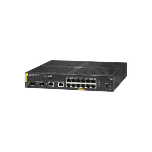 HPE Aruba Networking CX 6100 12G Class4 PoE 2G/2SFP+ 139W Switch