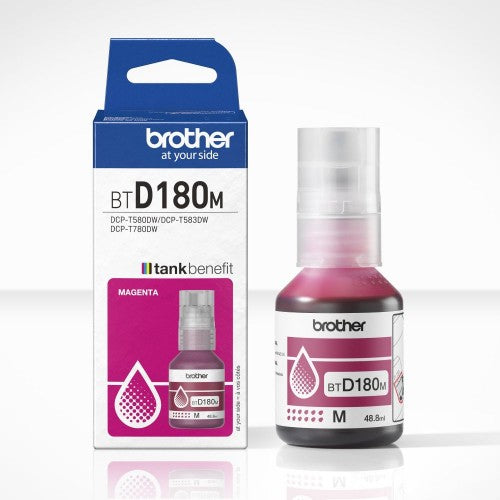 Brother BT-D180M Ink bottle magenta, 5K pages ISO/IEC 19752 48.8ml for Brother DCP-T 580 DW