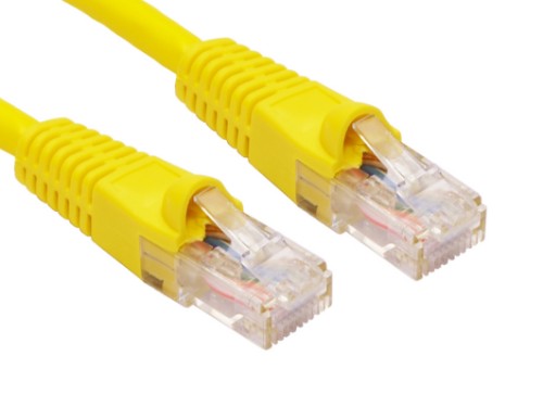 Cables Direct B6LZ-601Y networking cable Yellow 1 m Cat6 U/UTP (UTP)