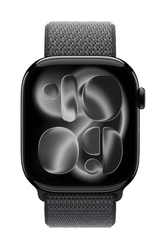 Apple MFFN4ZM/A smart wearable accessory Band Dark Grey Nylon, Recycled polyester, Spandex