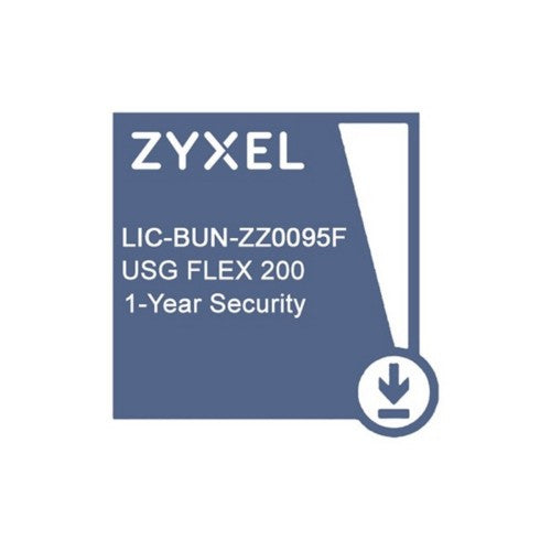Zyxel LIC-BUN-ZZ0095F software license/upgrade 1 license(s) 1 year(s)