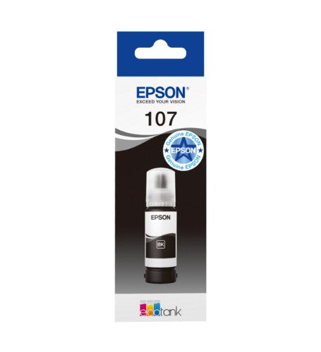 Epson C13T09B140/107 Ink cartridge black, 3.6K pages 70ml for Epson ET-18100