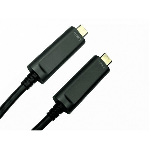 Cables Direct AOCUSB3C-010 USB cable USB 3.2 Gen 1 (3.1 Gen 1) 10 m USB C Black