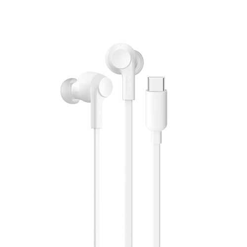 Belkin G3H0003hqWH Headset Wired In-ear Calls/Music USB Type-C White