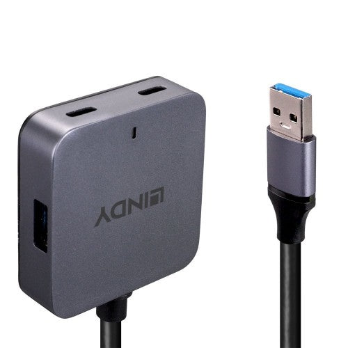 Lindy 5m USB 3.0 Hub 4 Ports