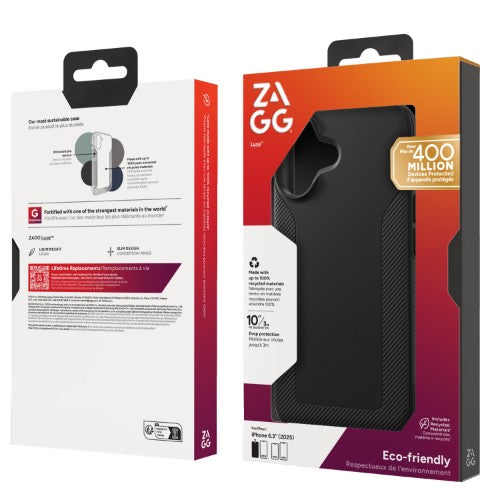 ZAGG Luxe Snap Case For Apple iPhone 17 Black