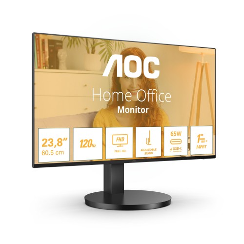 AOC B3 27B3CF2 computer monitor 68.6 cm (27") 1920 x 1080 pixels Full HD LED Black