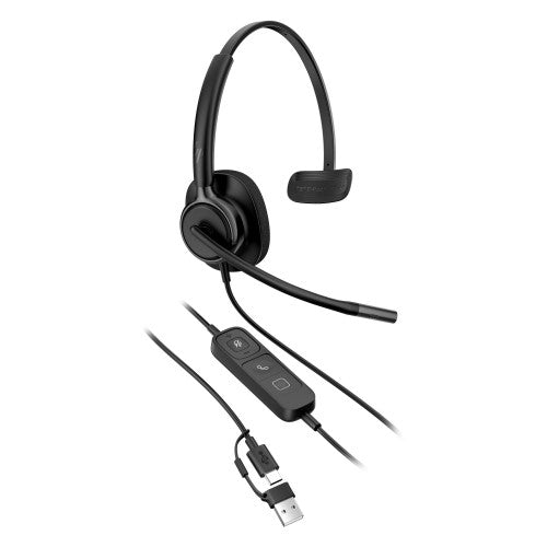 HP Poly Mission 425 Stereo USB Wired Headset (Bulk)