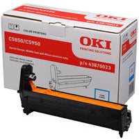 OKI 43870023 Drum kit cyan, 20K pages for OKI C 5850