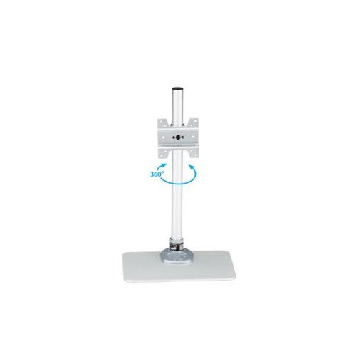 StarTech.com Single Monitor Stand - Adjustable - Steel - Silver