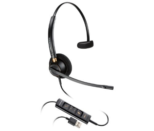 HP Poly EncorePro 515 Microsoft Teams Certified Monoaural with USB-A Headset