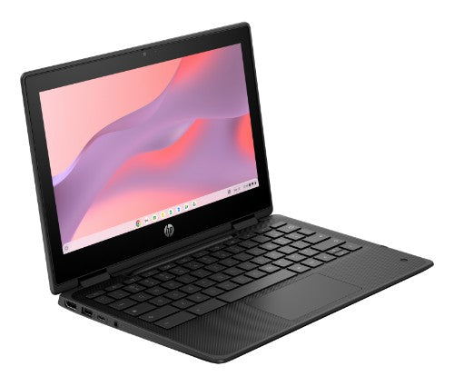 HP Fortis Flip G1m Chromebook MediaTek 520 29.5 cm (11.6") Touchscreen HD 8 GB LPDDR4x-SDRAM 64 GB eMMC Wi-Fi 6 (802.11ax) ChromeOS Black